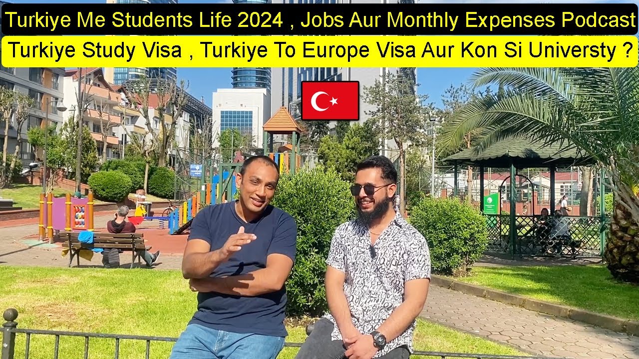 Students Life In Turkiye 2024 , Jobs Aur Monthly Expenses Podcast @USMAN CHANDIO