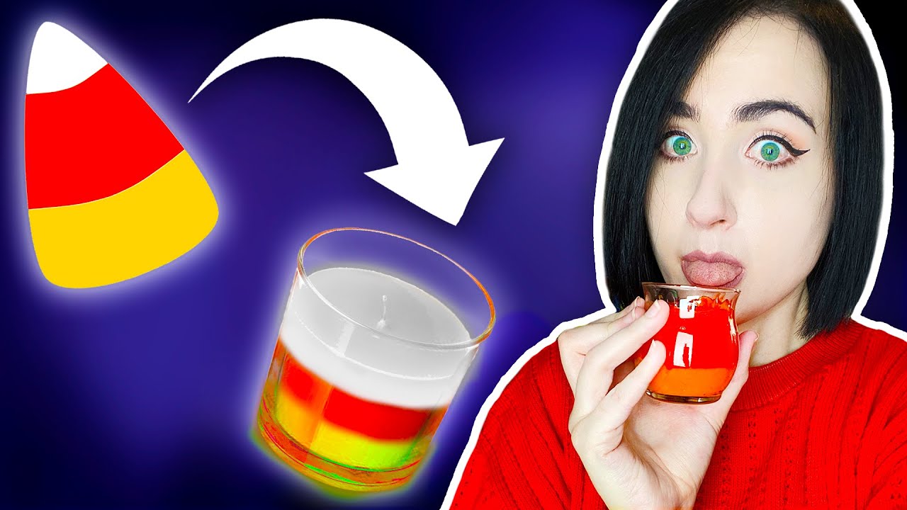 Can You Make Candles Out Of Candy Corn? (Halloween 2020 DIY)