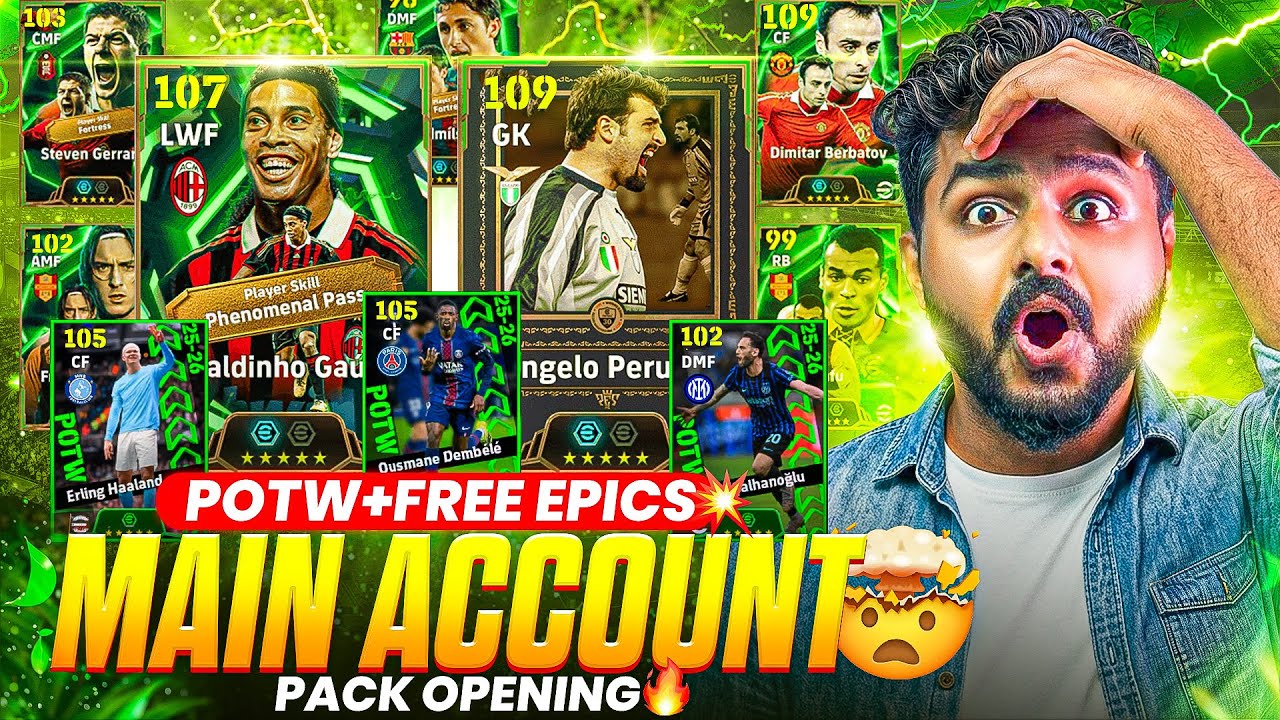 WORST LUCK💀 SPINNING 1 BILLION CAMPAIGN FREE EPIC PACK + POTW&rsquo;S 🤯KONAMI HAS CURSED MY MAIN ACCOUNT🤡