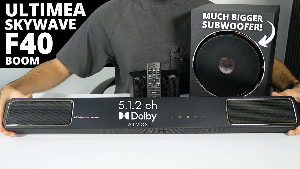 Ultimea Skywave F40 Boom REVIEW: Feel the Boom with Bigger Subwoofer!