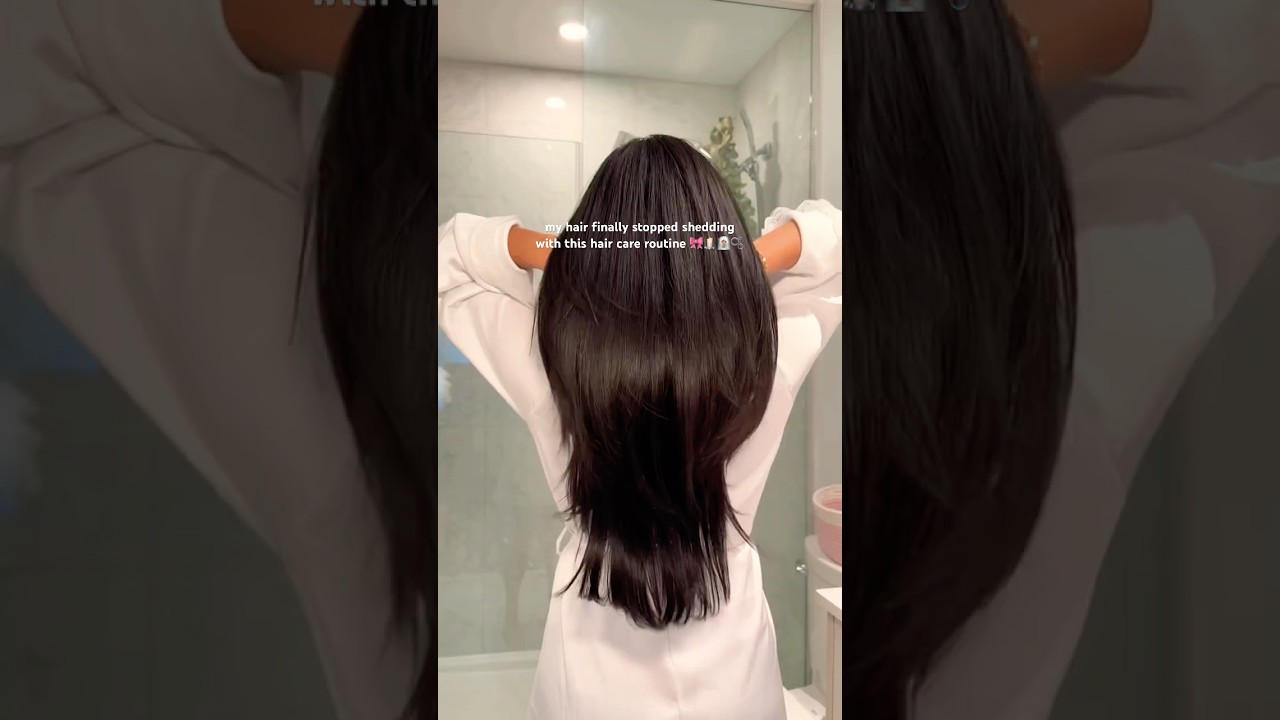 My Hair Finally Stopped Shedding With This Hair Care Routine 🎀🕯️🛁🫧