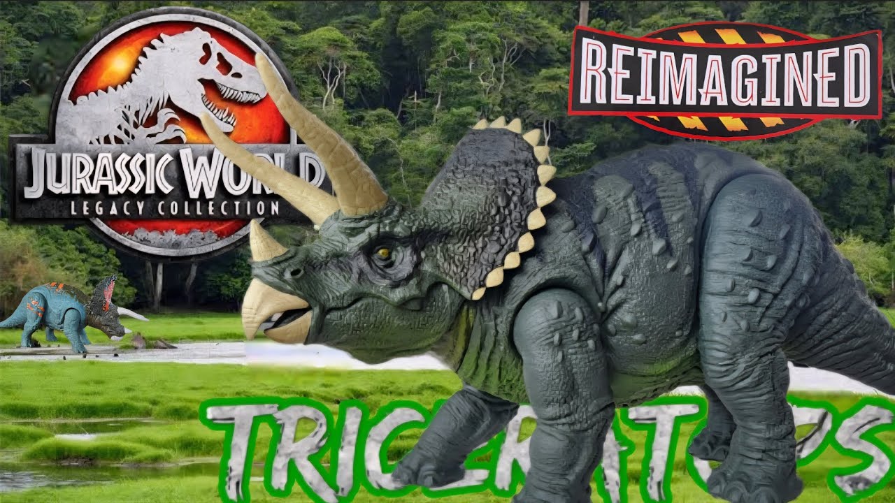 JW Legacy Collection: TRICERATOPS 🔵Rare🔵 unboxing & review...