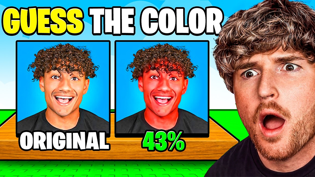 ROBLOX GUESS THE COLOR..