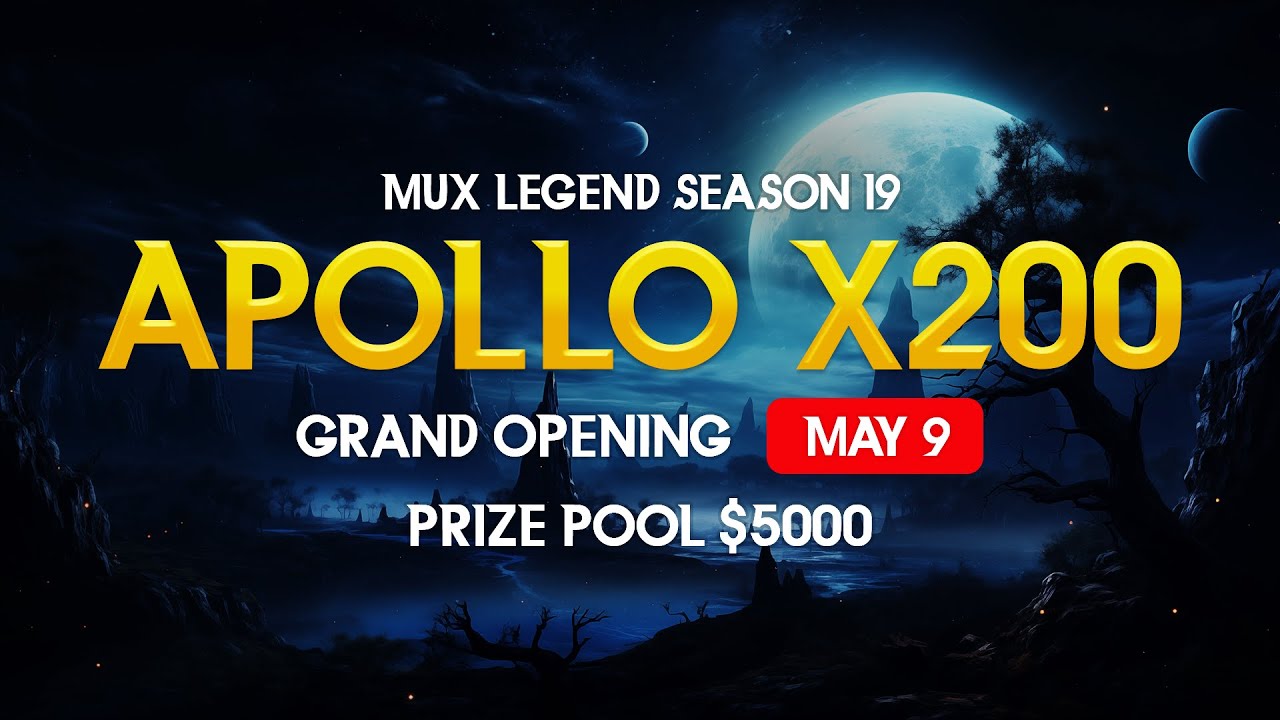 9 МАЯ ОТКРЫТИЕ НОВОГО СЕРВЕРА APOLLO x200! / MUX LEGEND MU ONLINE