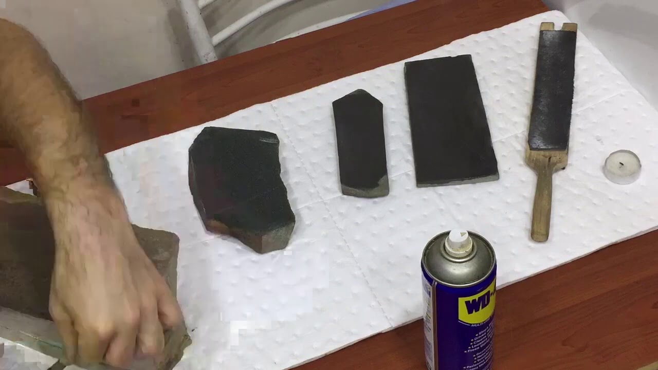 Bileme taşı testi