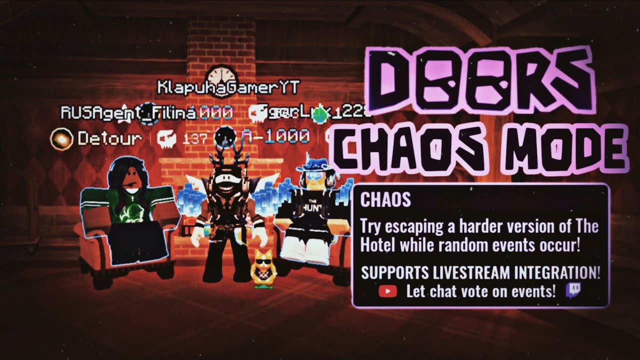 ОТЕЛЬ ОБНОВИЛСЯ И СТАЛ БЕЗУМНЕЕ!!! | DOORS Chaos Mode UPDATE