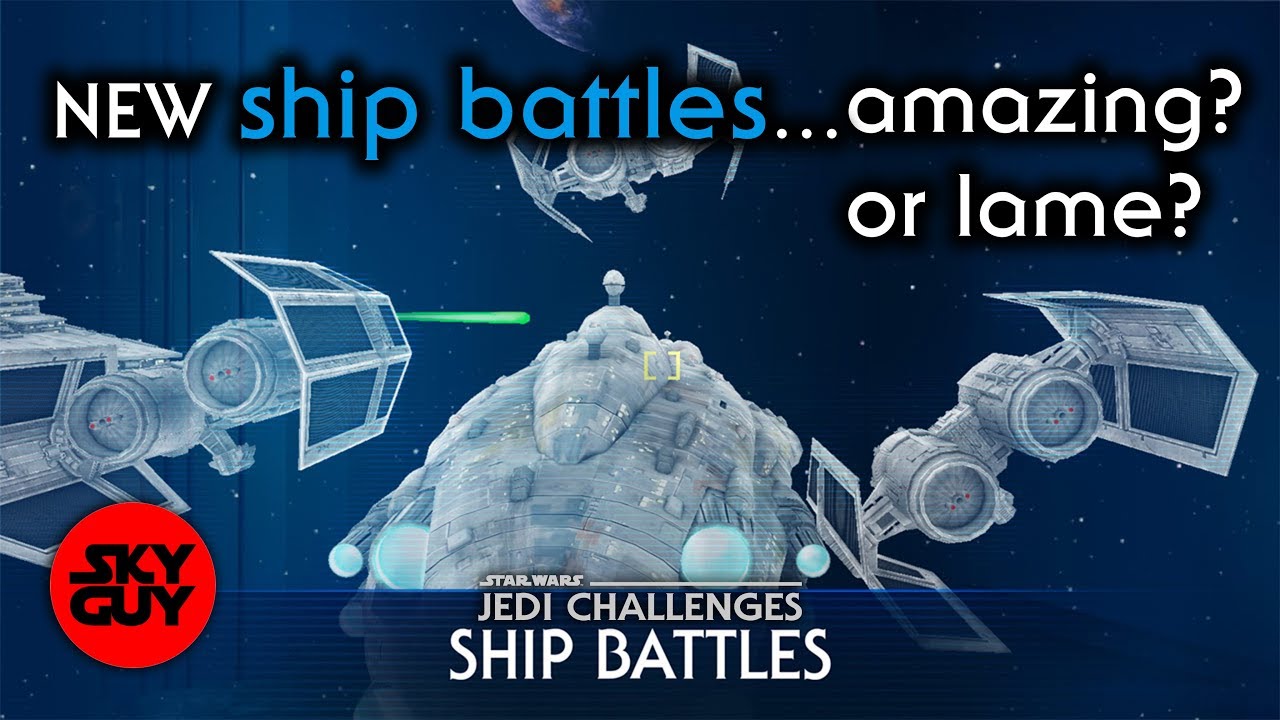 *NEW* Multiplayer SHIP Battles | Star Wars Jedi Challenges