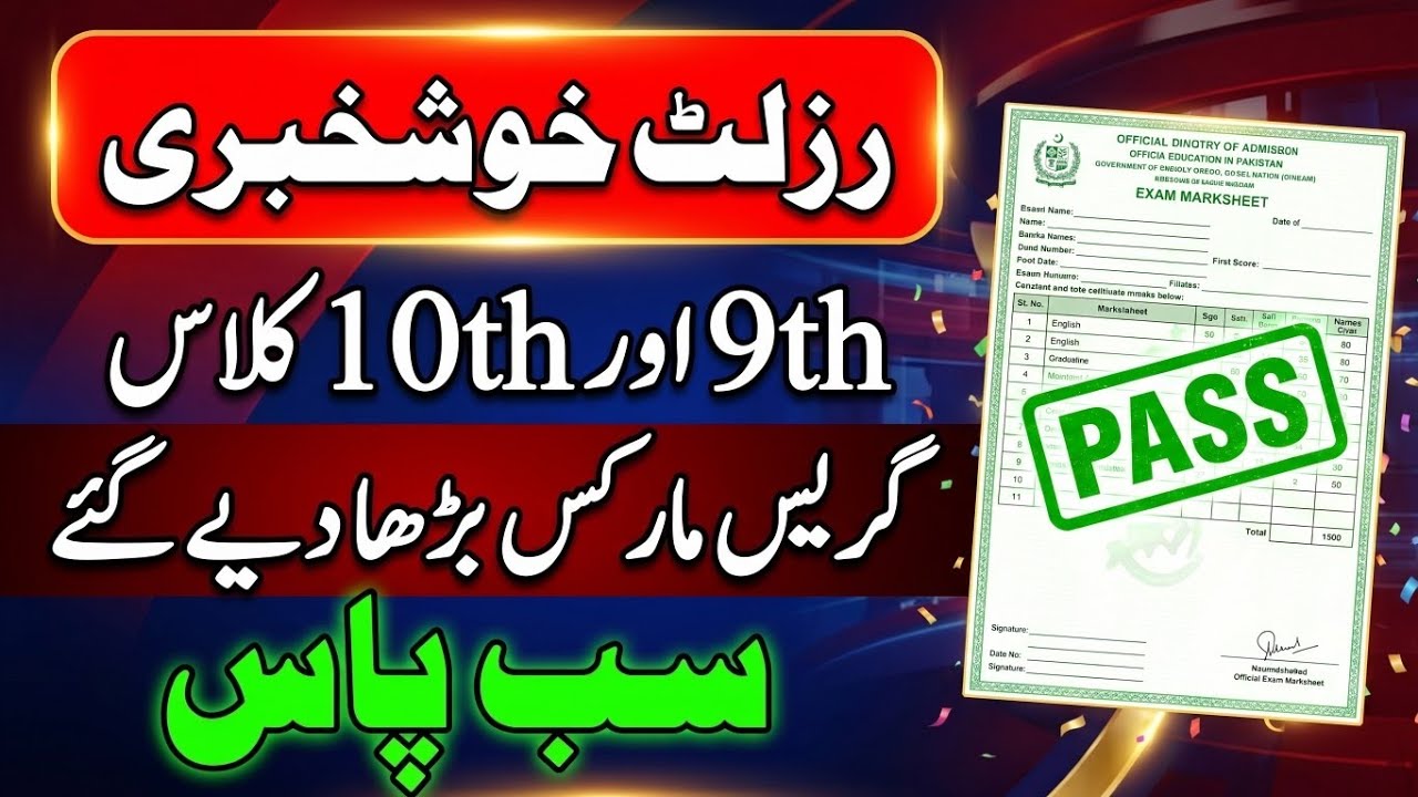 9th & 10th Class Result Date Announcement 2026-2027 | Official Board News