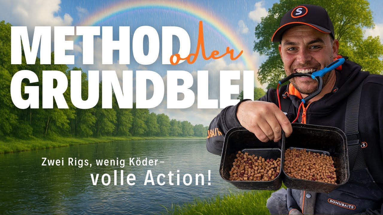 Method Feeder oder Grundblei - Zwei Rigs, wenig köder - volle Action