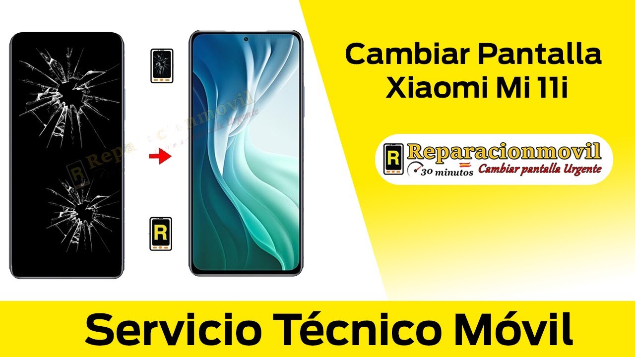 Cambiar pantalla Xiaomi Mi 11 i. Reparar Xiaomi Mi 11 i. Tutorial completo