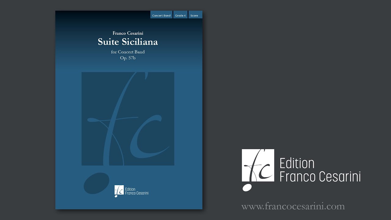 Suite Siciliana Op. 57b (EFC 012) - Franco Cesarini