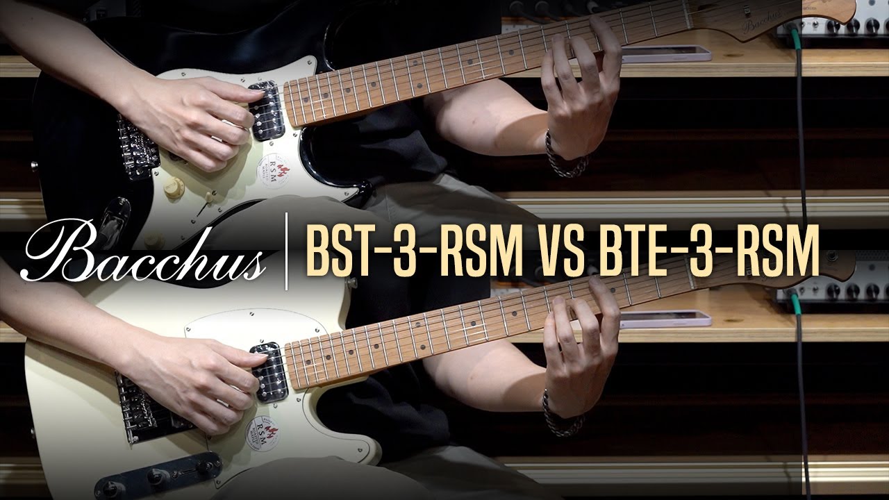 Bacchus Universe Series BST-3-RSM VS BTE-3-RSM Review (No Talking)
