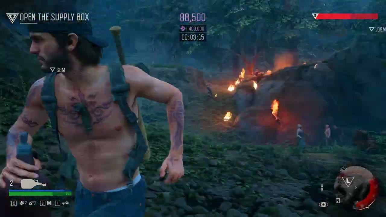 Days Gone Part 67 - Shirtless Deacon Trying out Horde Assault
