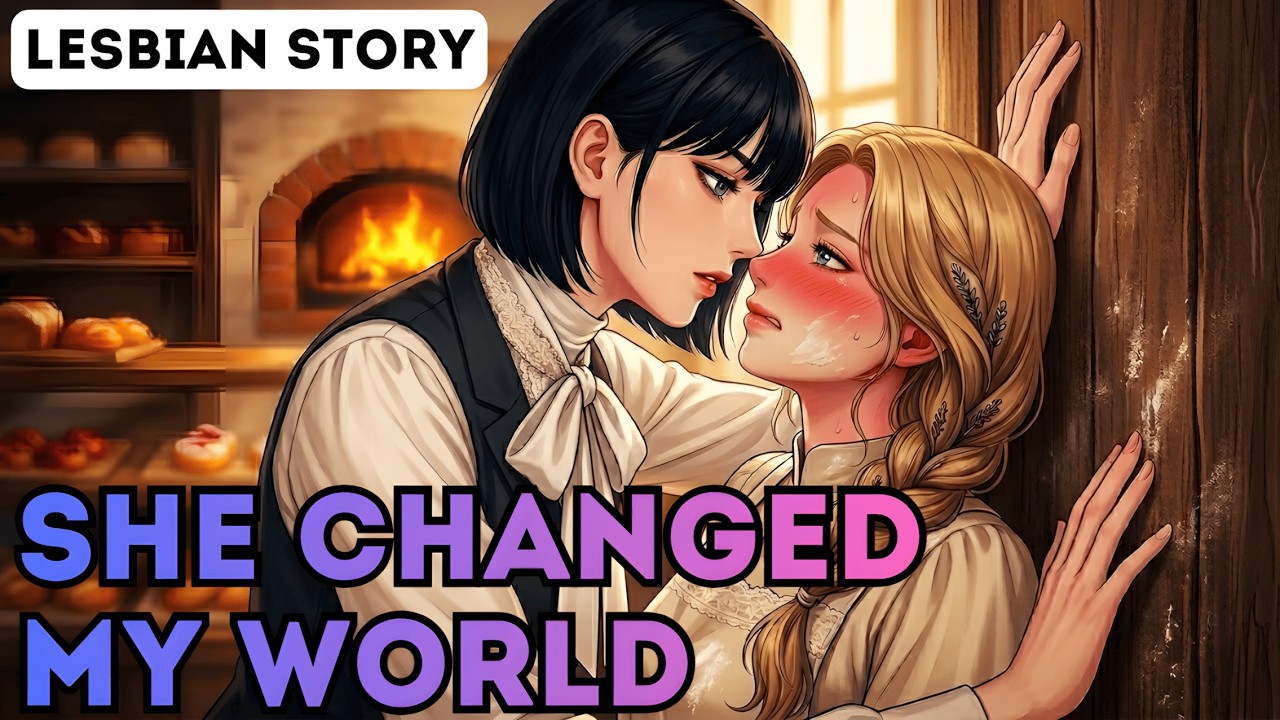 ⟬GL⟭She Rewrote My World and filled my silent bakery with the magic of her Ink ✨🥐🖋️GL&WLW story