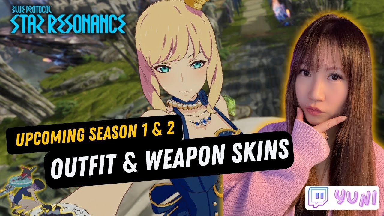 Blue Protocol Star Resonance: ALL UPCOMING OUTFITS Female Ver. | BPSR Season 2