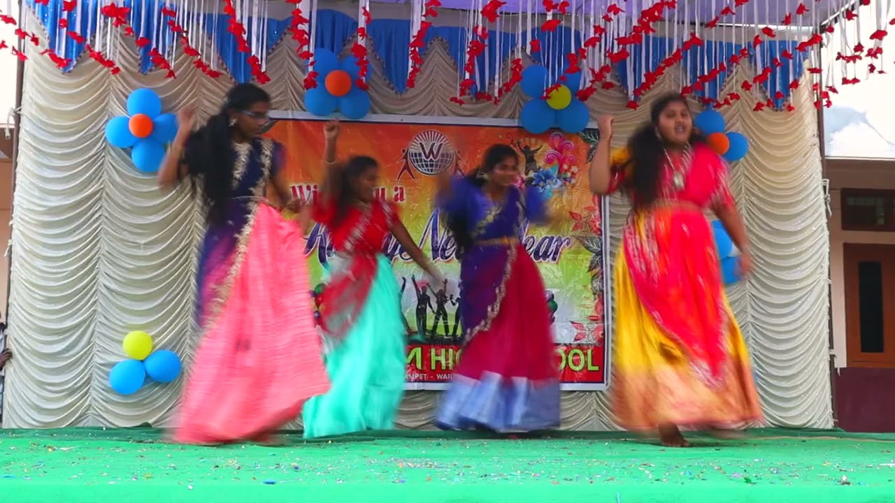 Nayi dhoro na chinni dhora raji reddy Song Performance by Wisdom High School Narsampet
