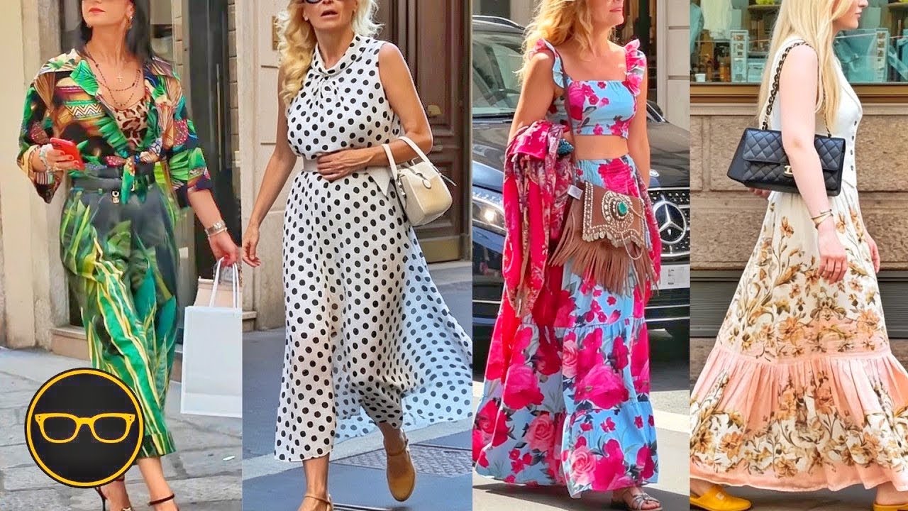 BEAUTIFUL ITALIAN Chic SUMMER Dresses TRENDS Looks Milan's Most Elegant Street Style Trends 2026