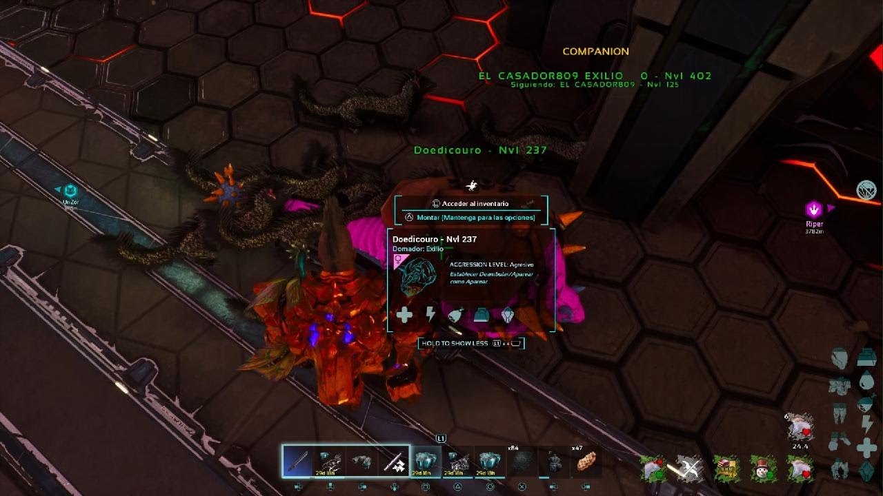 ARK Survival Ascended_el Rey segador si que asia falta