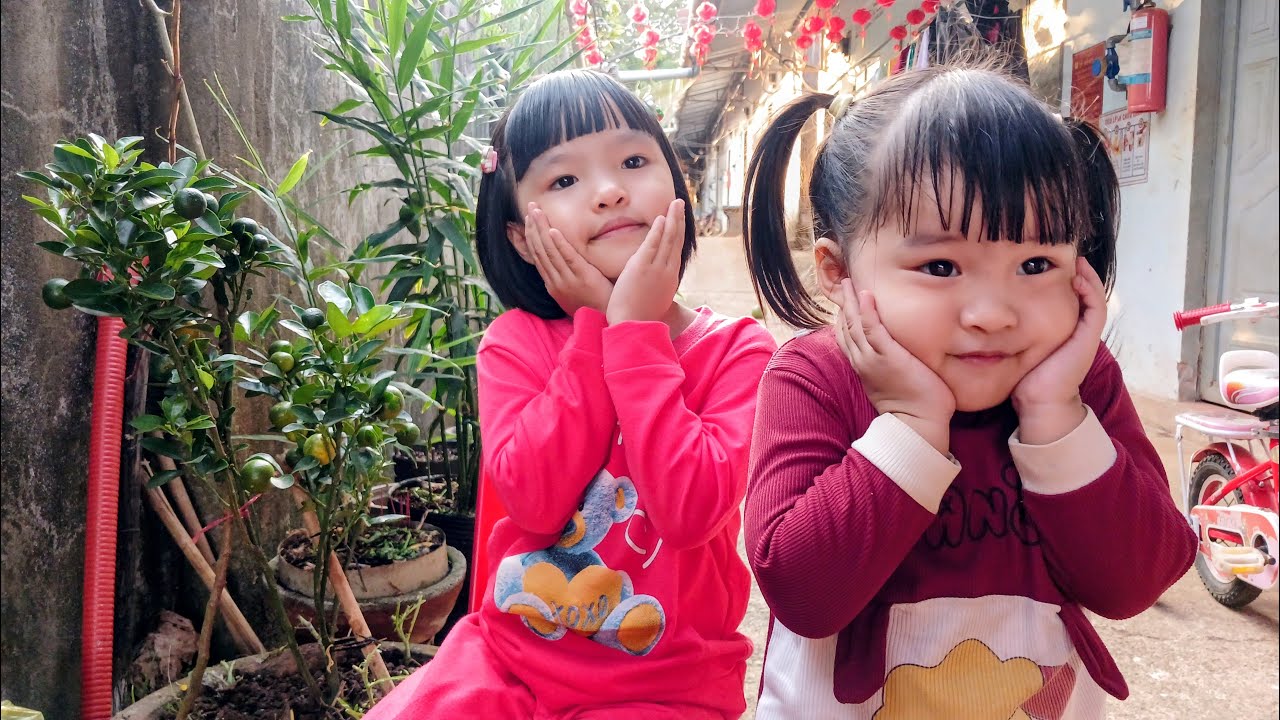 Cắt tóc cho bé tại nhà❤vui cùng nghé 6🤣🤗✅