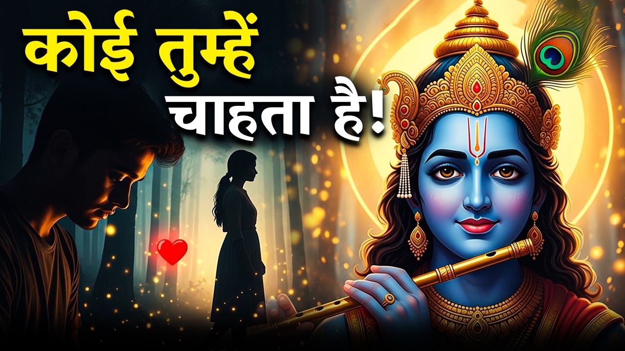 🔴Krishna Sandesh Today  | क्या कोई आपको दिल से चाहता है? श्री कृष्ण का आज का गुप्त संदेश...