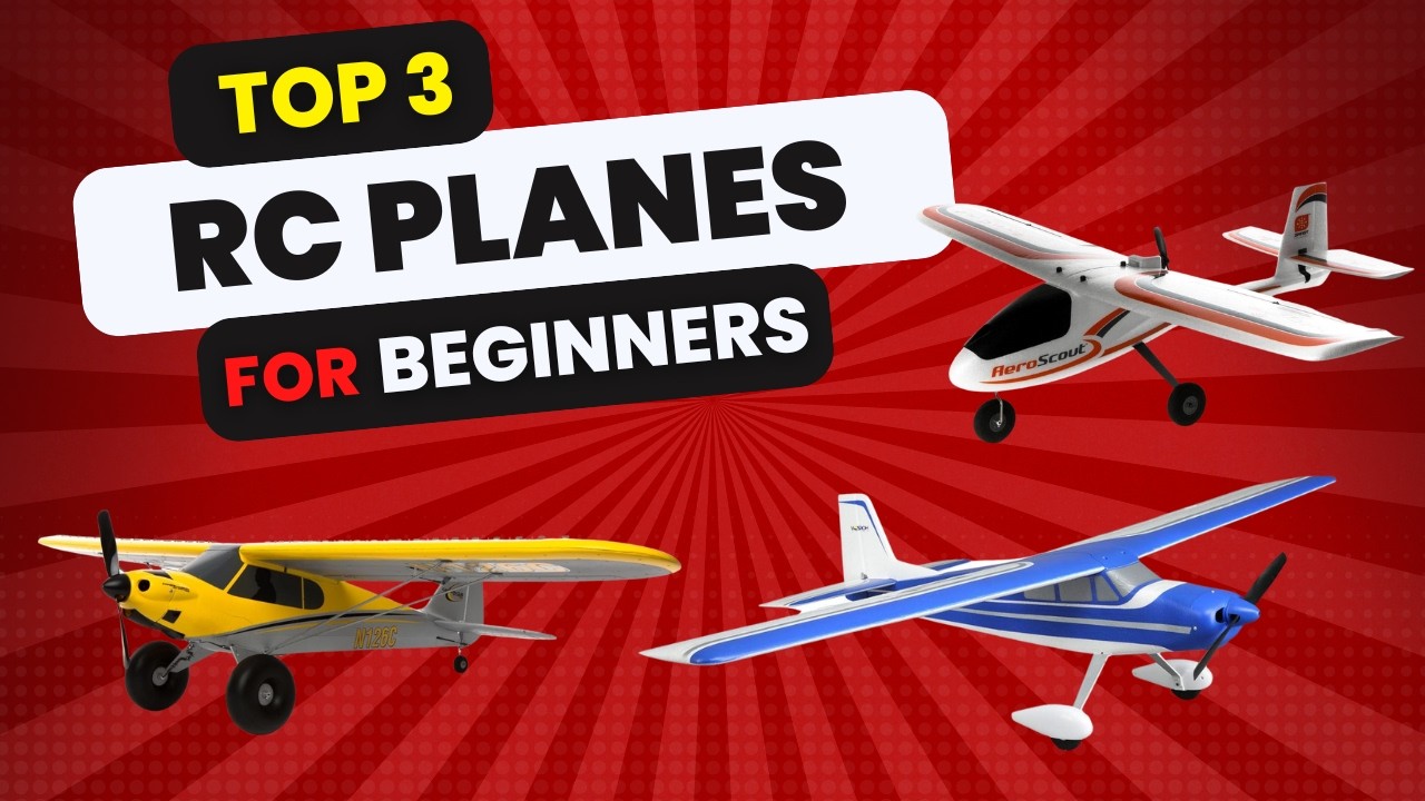 Top 3 RC Planes for Beginners ✈️🛩️ Best Remote Control Airplane for Fun Flying