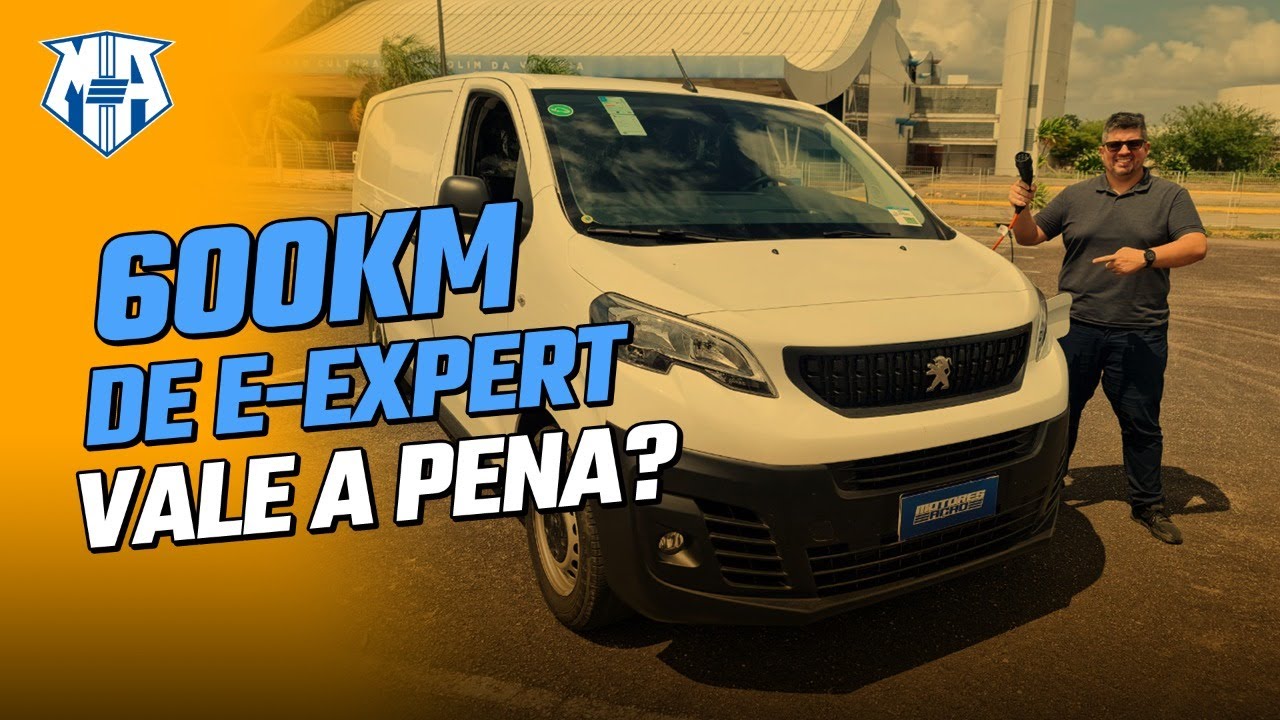 Novo Peugeot e-expert | 600 km a bordo da van elétrica
