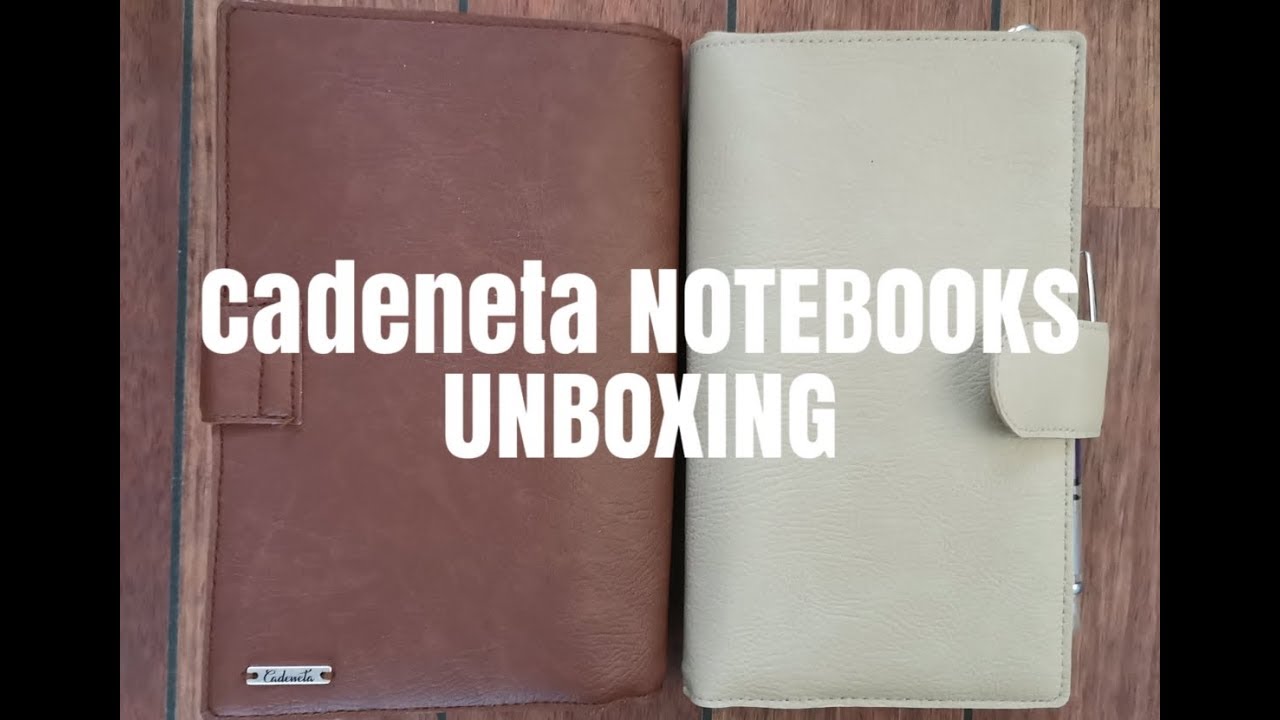 CADENETA NOTEBOOKS Unboxing!