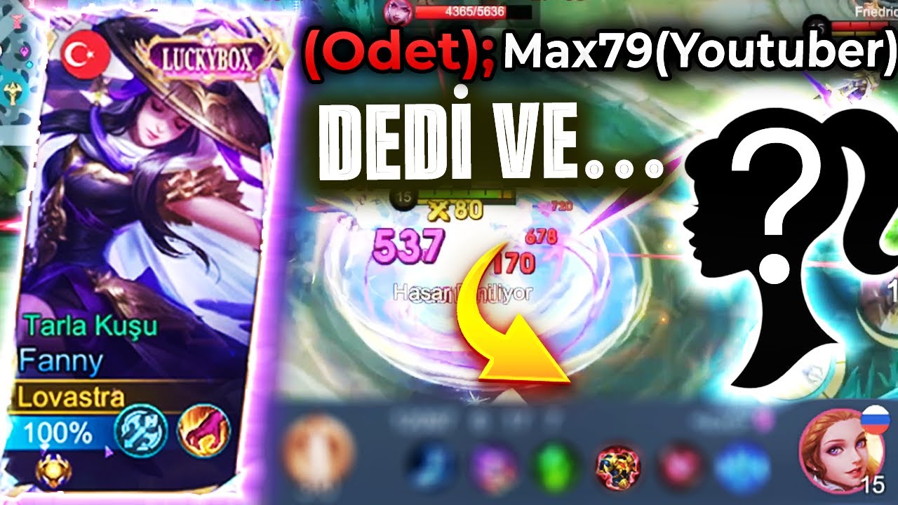 DALGA GEÇEN KIZI 17 KERE KESİP REZİL EDİYORUZ! FANNY Mobile Legends