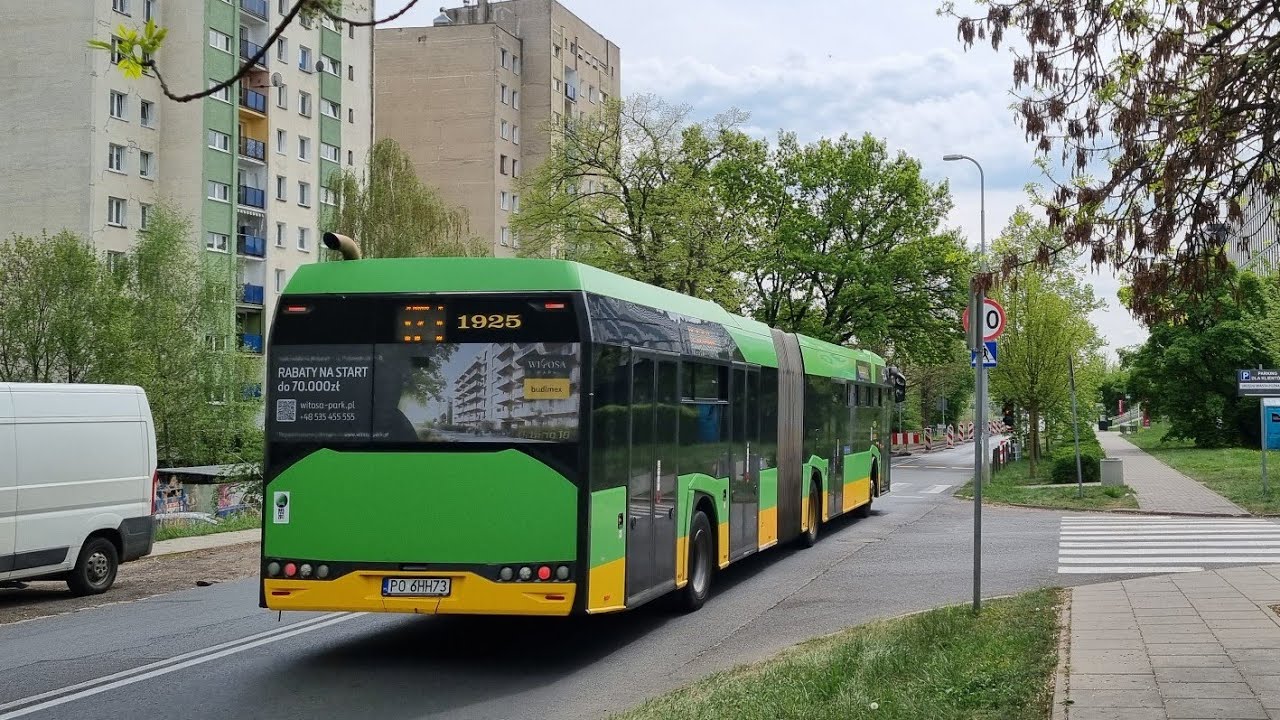 MPK Poznań - linia 171 | Solaris Urbino 18 IV #1925