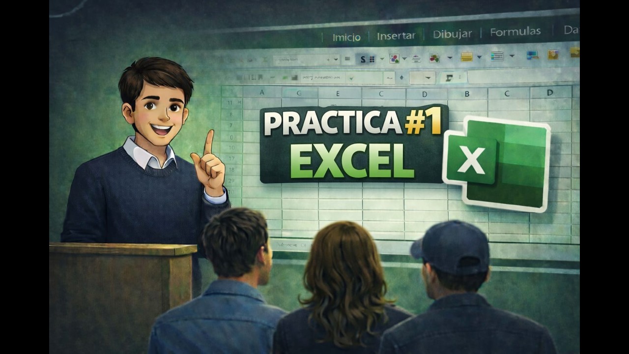 Curso de Excel Básico - Práctica #1 | Ejercicio completo paso a paso
