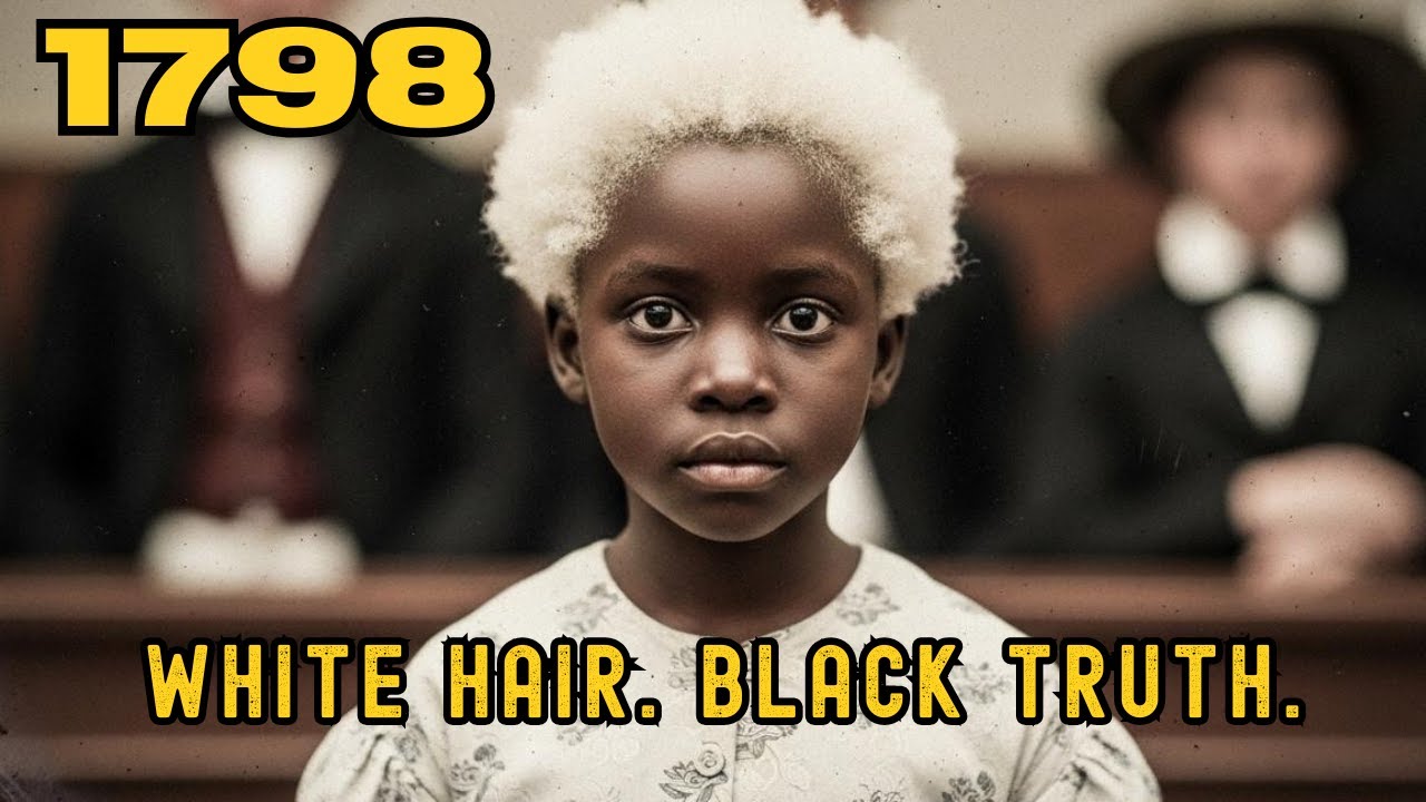 Cotton (Barbados–Carolina, 1798): Born With White Hair—Science Had No Answer