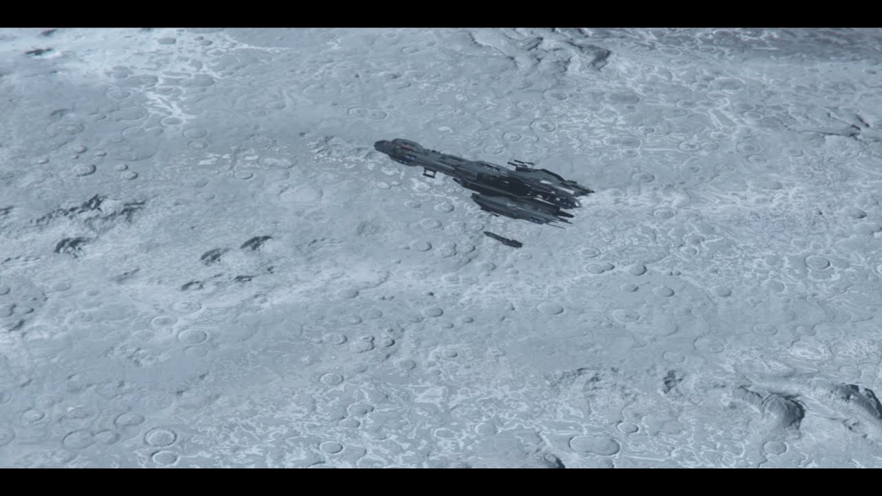Doing Interstellar Docking scene in Star citizen