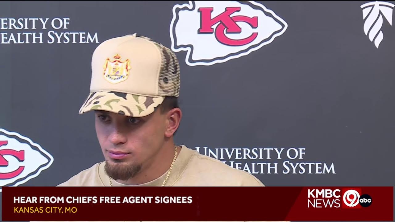 WATCH LIVE: Chiefs free agent signees speaking