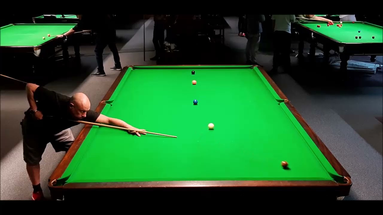 Snooker Practice Drill - Colours no cushions