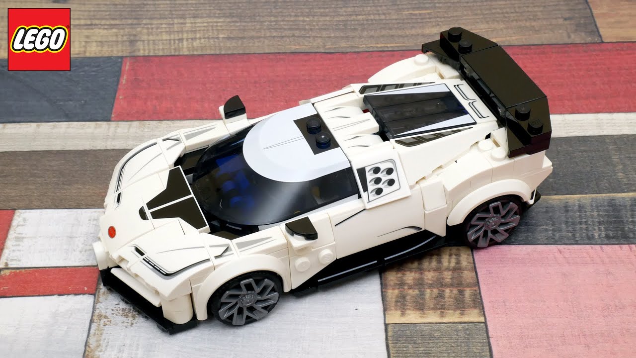 ЛЕГО Speed Champions 77240 Bugatti Centodieci Подробный обзор