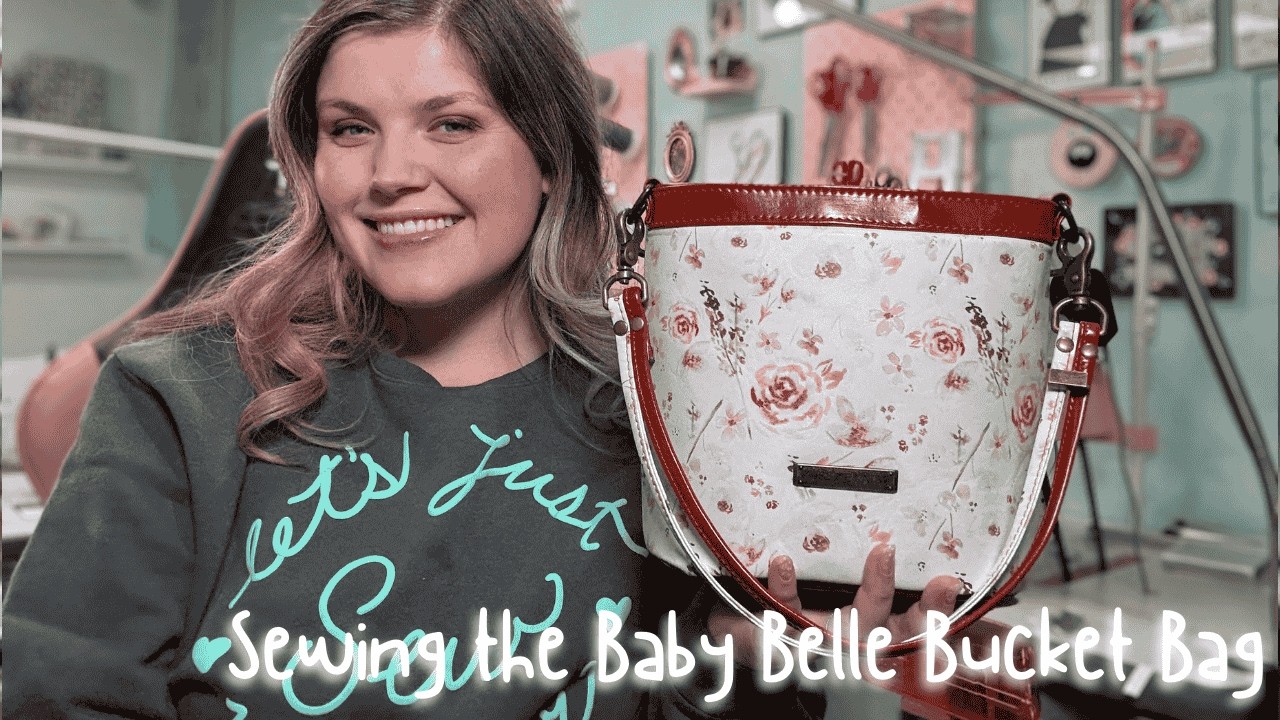 Sewing The Baby Belle Bucket Bag by Oro Rosa Patterns