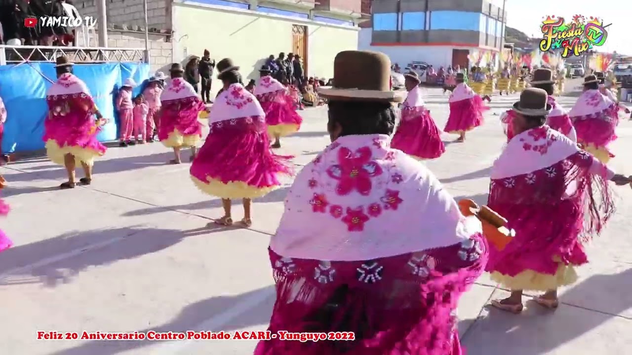 Aniversario del Centro Poblado de ACARI - Yunguyo 2022 (Danzas)