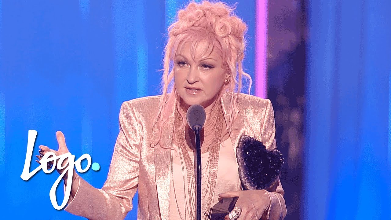 Cyndi Lauper's Award Speech at the 2017 Logo #TrailblazerHonors