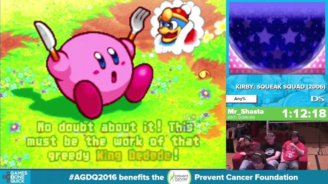 Kirby: Squeak Squad by Mr_Shasta in 48:50 - Awesome Games Done Quick 2016 - Part 7