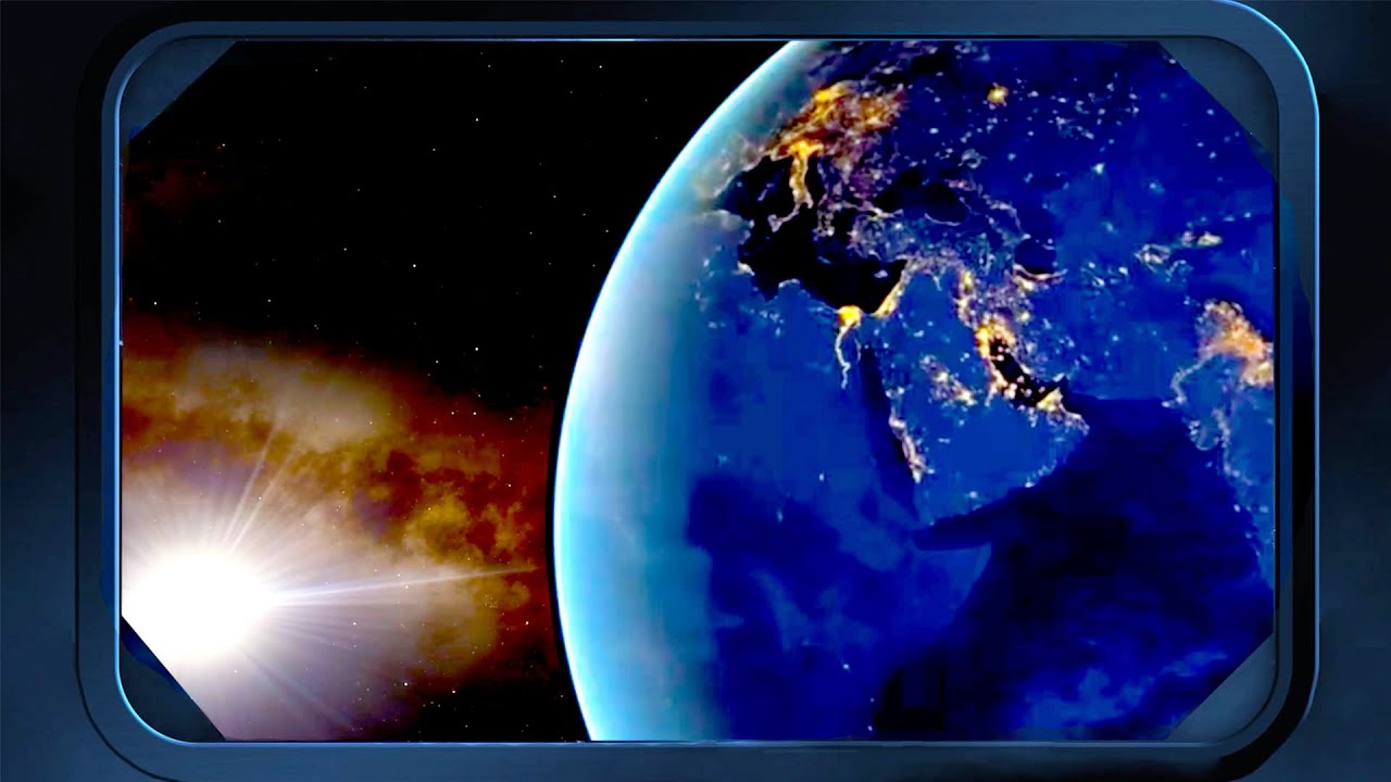 Space Window 🌌 Space Fake Window For TV/Projector 🌎 From Earth To Mars With Ambient Spaceship Sounds