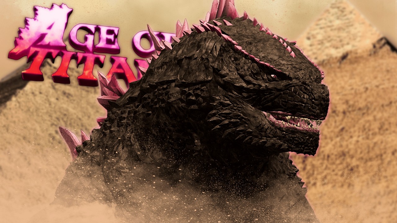 EVOLVED GODZILLA IS HERE IN AGE OF TITANS ROBLOX!!!! AGE OF TITANS ROBLOX