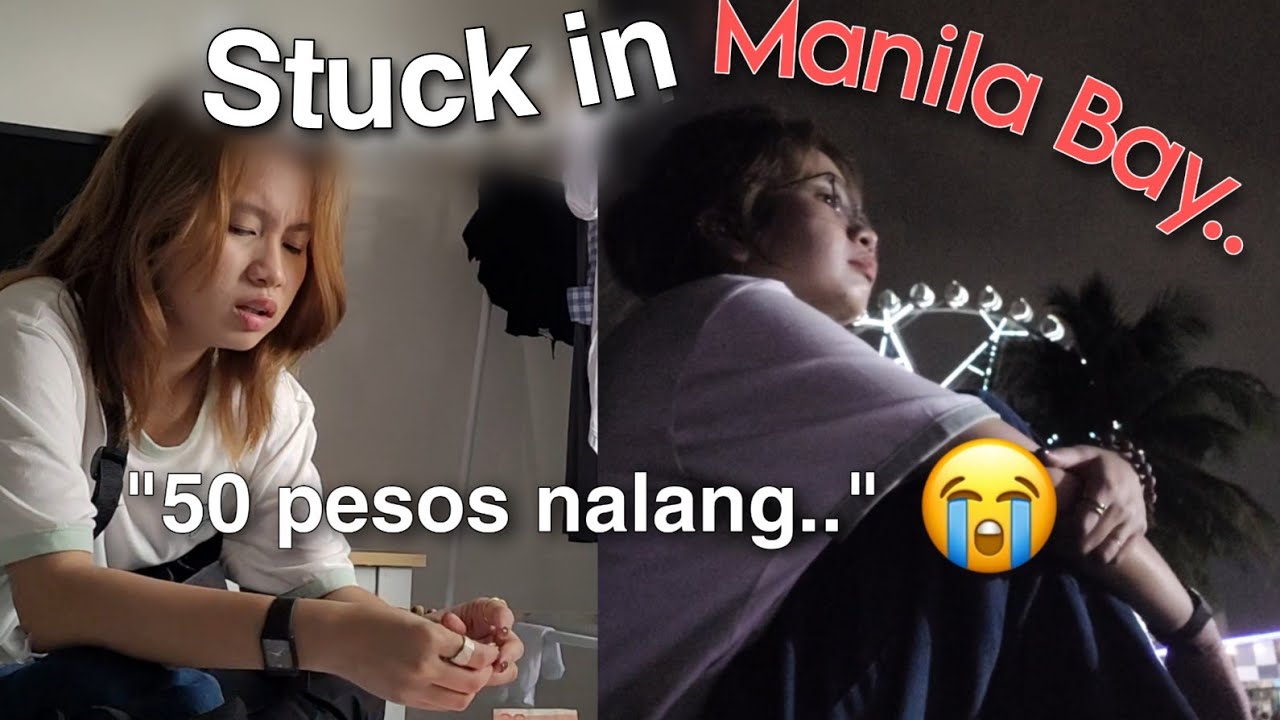 STUCK IN MANILA BAY W/ ONLY 50 PESOS!? | living alone in manila ep 2