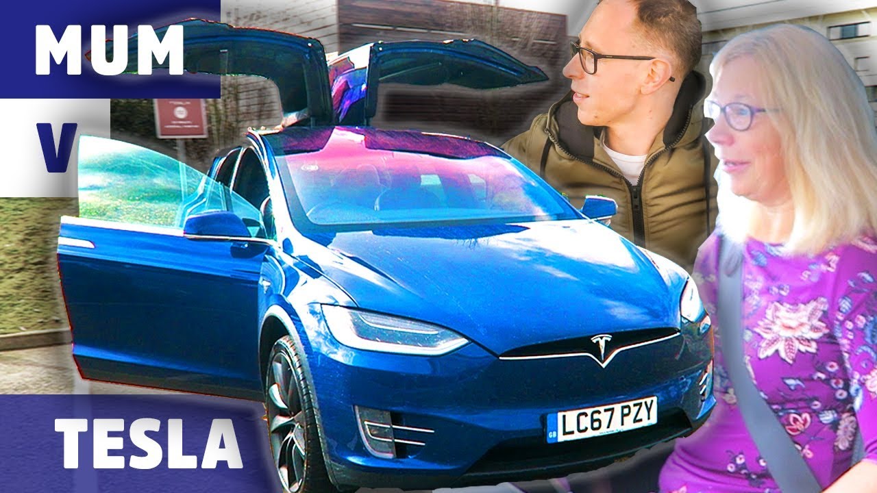 British Mum reviews the Tesla Model X | Mother's Day Surprise!
