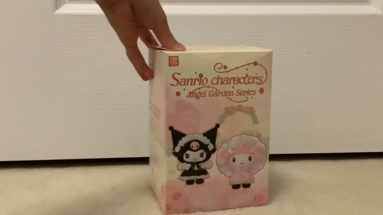 Opening a Sanrio characters Angel Garden Series blind box 🤩💝🤗| check description pls!