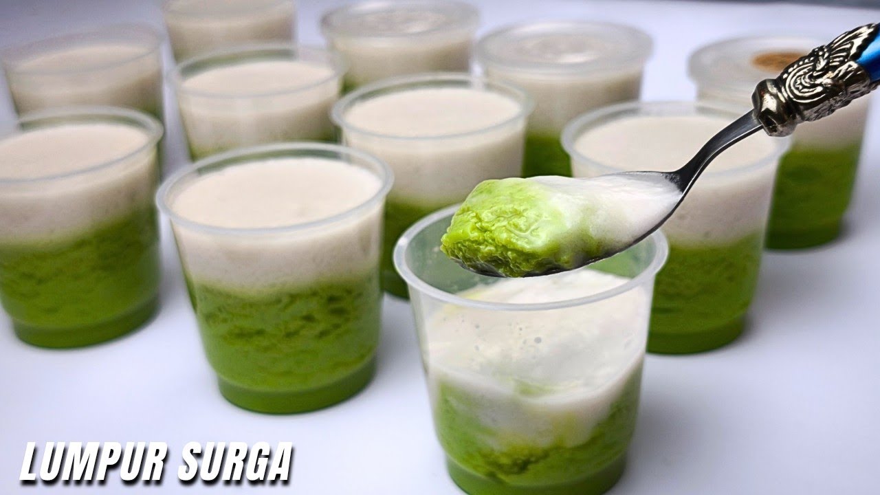 IDE JUALAN BULAN PUASA PALING FAVORIT DISERBU PEMBELI‼️LUMPUR SURGA PANDAN SUPER ENAK, LUMER, WANGI
