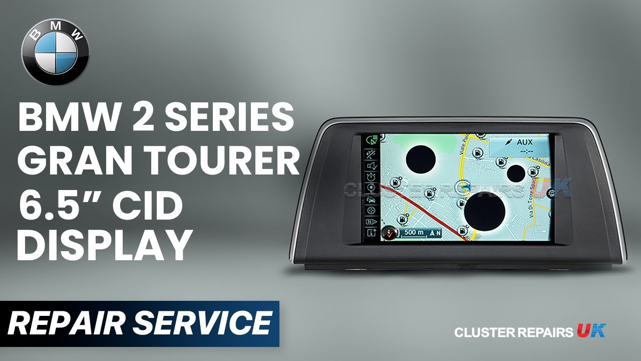 BMW Gran Tourer Central Infotainment Display Faulty? F46 6.5" All models - 2015 onwards, Fixed!