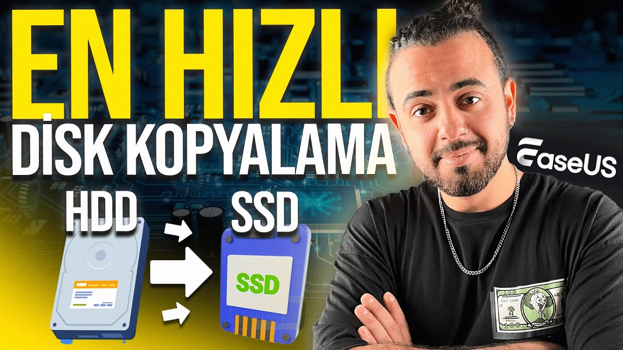HDD-SSD Klonlama | Harddiski SSD'ye Klonlama | EaseUS Disk Copy Detaylı Anlatım