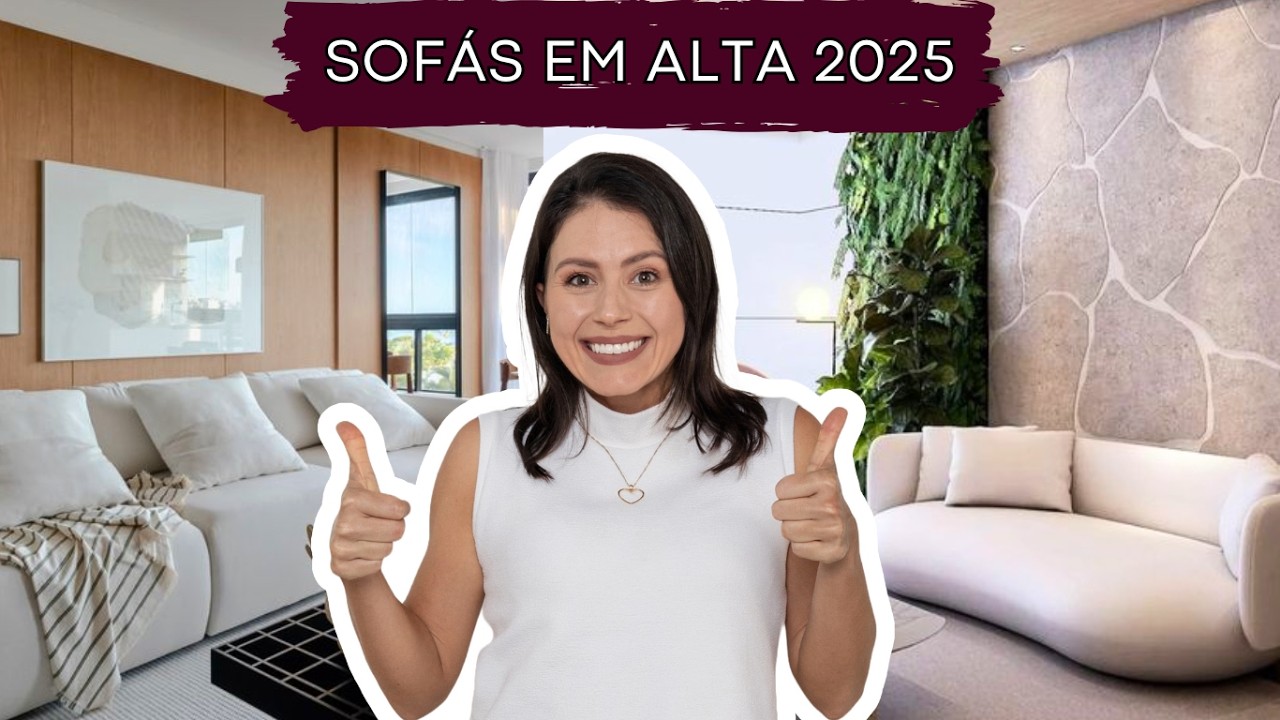 MODELOS E CORES DE SOFÁ QUE ESTÃO EM ALTA EM 2025