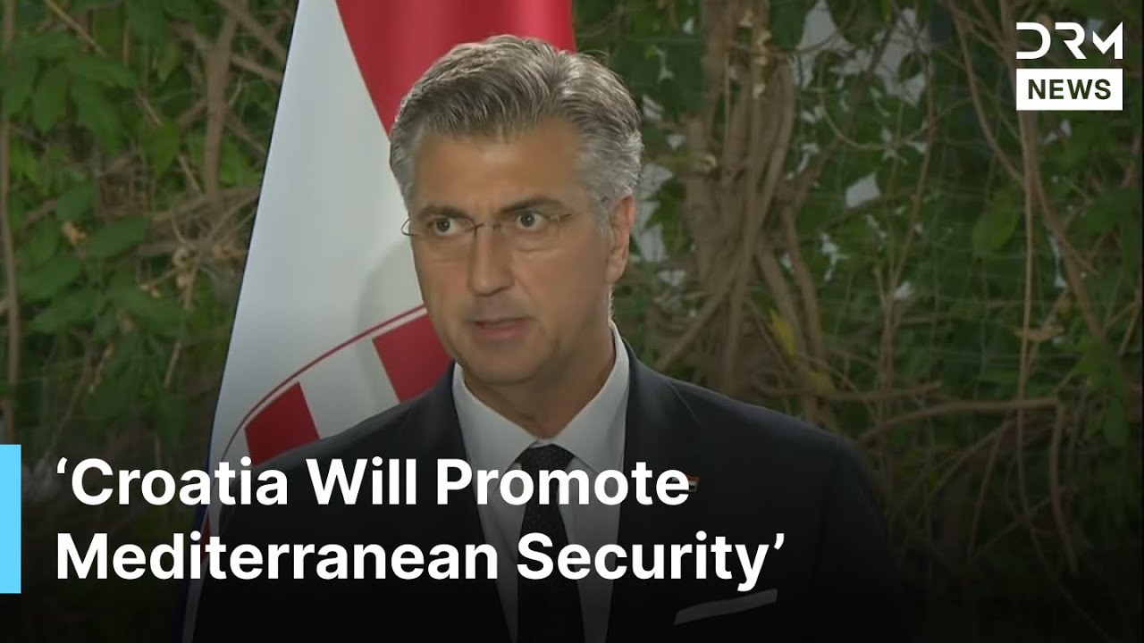 &ldquo;Peace Must Be Just&rdquo; &mdash; Croatian PM Plenković Outlines 2026 EU Mediterranean Agenda | AC1G