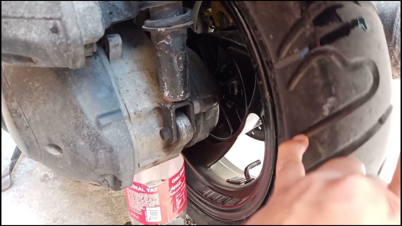 SYM GTS Evo şanzıman yağı değişim